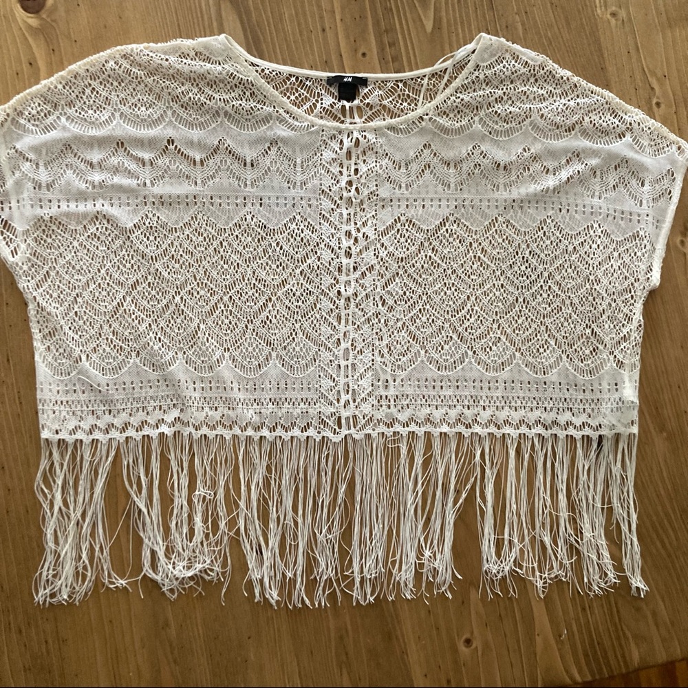 Fringe Crochet Top